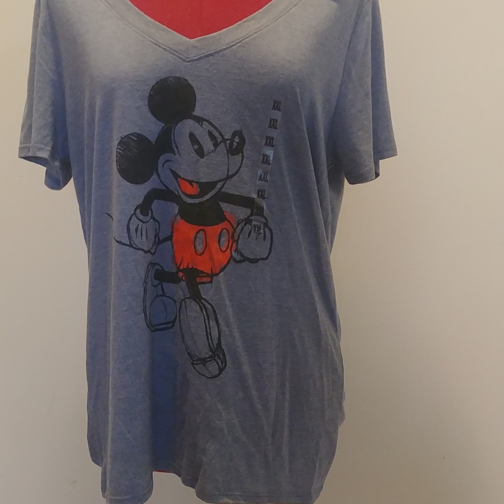 Mickey Mouse Short Sleeve Xxl NWT